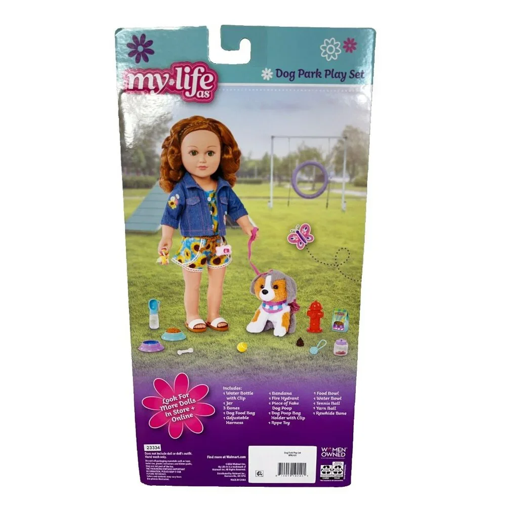 My Life As Dog Park Playset 17 Pieces For 18" Dolls - Picture 3 of 8